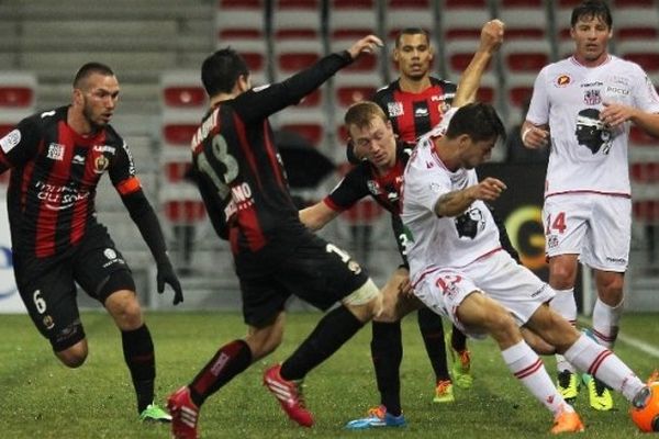 18/01/14 - 20e journée de Ligue 1 - Nice / Ajaccio