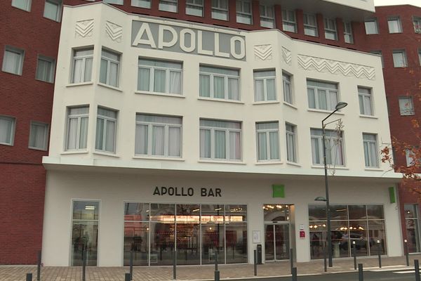 L'Apollo, ancienne salle de spectacle et symbole de la renaissance du centre-ville de Lens après l'arrivée du Louvre-Lens.