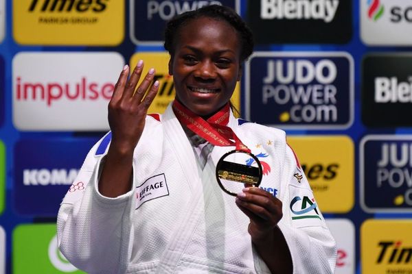 Et de quatre pour Clarisse Agbegnenou, championne du monde de judo en -63 kg à Tokyo - 28/08/2019