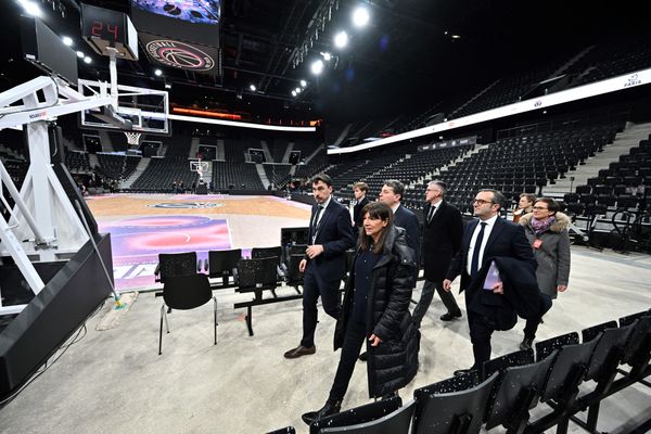 L'inauguration de l'Arena à la Porte de la Chapelle ce dimanche 11 février en présence notamment d'Anne Hidalgo.