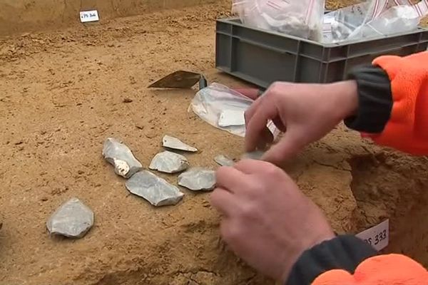 C'est sur le chantier d'une école au Cateau-Cambrésis que la découverte a été faite.