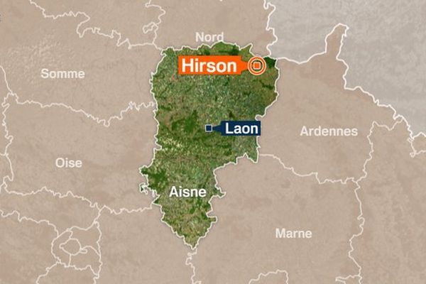 Hirson dans l'Aisne .