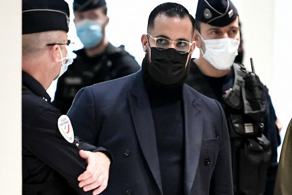 Alexandre Benalla photographié en novembre dernier au tribunal de Paris.