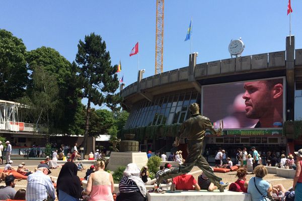 Il faisait très chaud à Paris ce vendredi