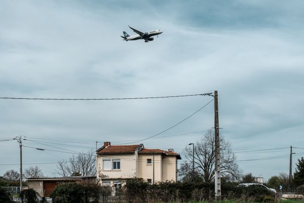 16400 Toulousains seraient impactés par les nuisances sonores nocturnes de l'aéroport de Toulouse-Blagnac.