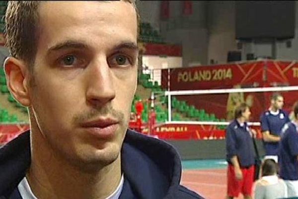 Benjamin Toniutti, capitaine de l'équipe de France de volley-ball