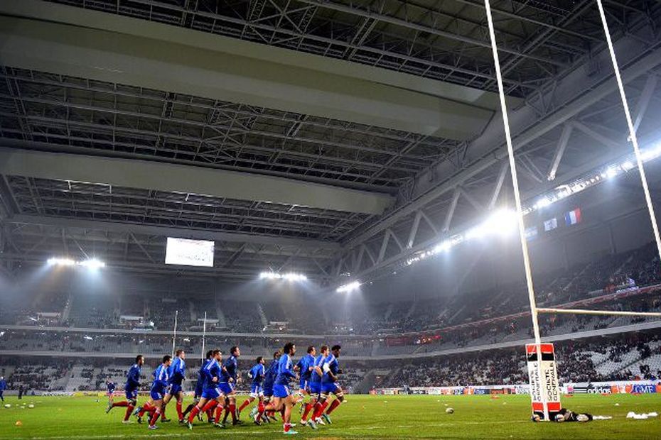 Partido de Francia XV contra Argentina celebrado en el estadio Pierre Mauroy