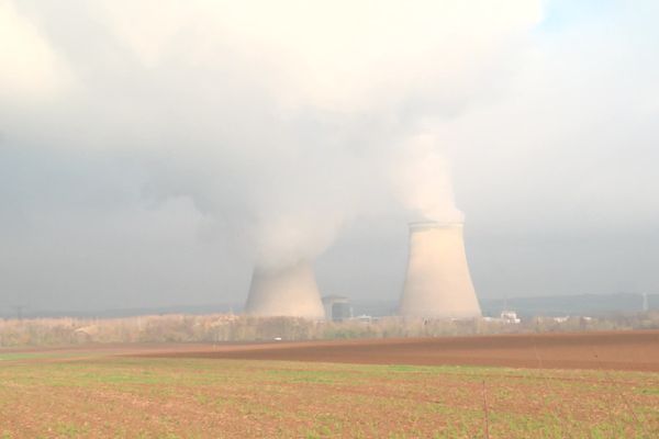 La centrale nucléaire de Nogent-sur-Seine, dans l'Aube, compte actuellement deux réacteurs.