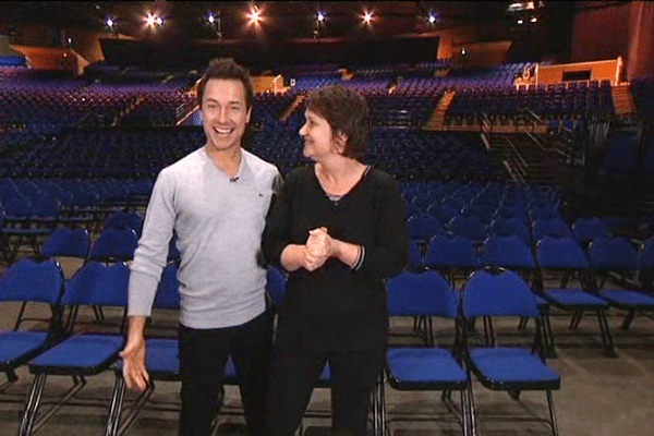 Stéphane Rousseau et Sabine Daniel au zénith de Caen