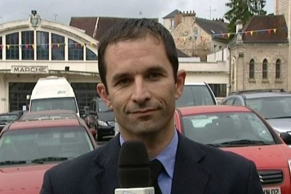 Benoît Hamon à Amiens en octobre 2012