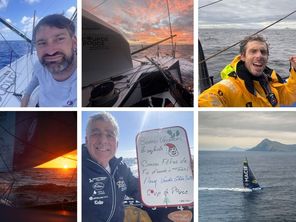 Noël avec les trois skippers normands du Vendée Globe