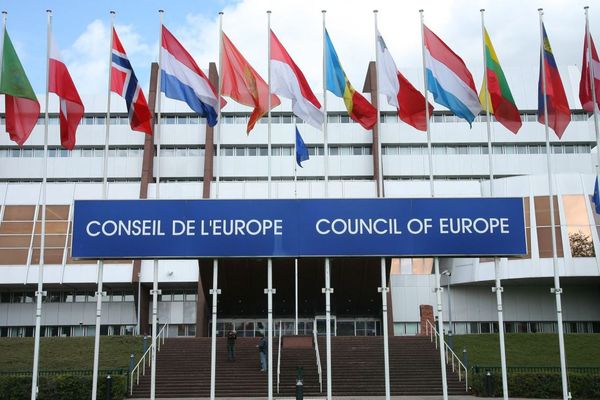 Le Conseil de l'Europe, à Strasbourg.