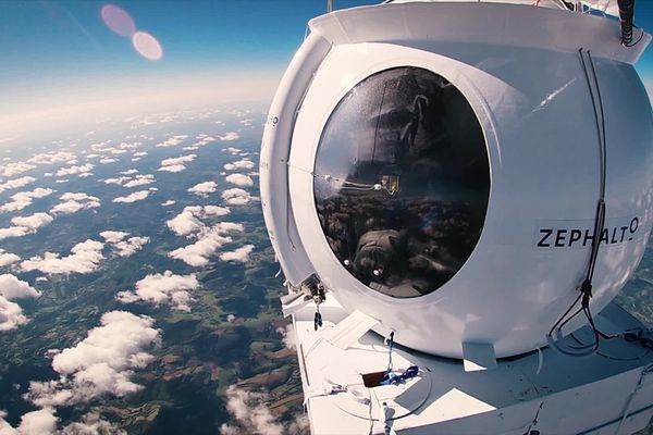 Le ballon spatial Zephalto a effectué ses premiers essais à Albi (Tarn), le 11 octobre 2024.