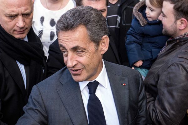 Nicolas Sarkozy à Lyon en mars 2016