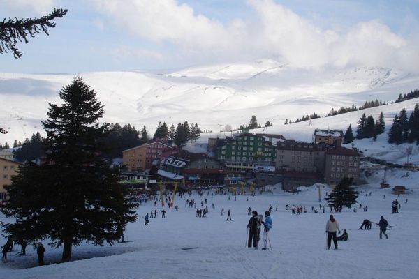 La station de ski d'Uludag, en Turquie.