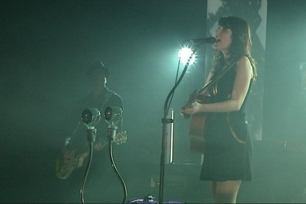 La grande Sophie lors de son concert au Théâtre de Cusset 