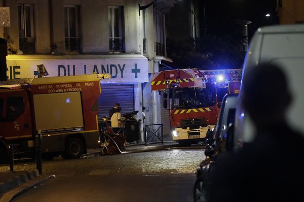 Un incendie a fait 22 blessés dont 7 gravement, à Aubervilliers, le 19 août 2018.