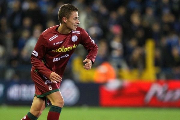 Thorgan Hazard, sous le maillot de Zulte-Waregem