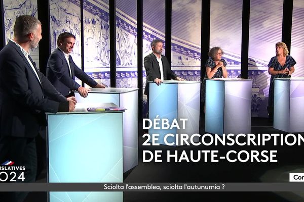 Ce vendredi 21 juin, France 3 Corse ViaStella vous propose un débat entre les candidats de la 2e circonscription de Haute-Corse.