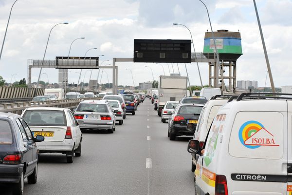 Des bouchons sur l'A86 - image d'illustration