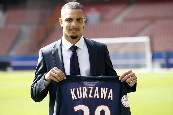 Layvin Kurzawa, à Paris.