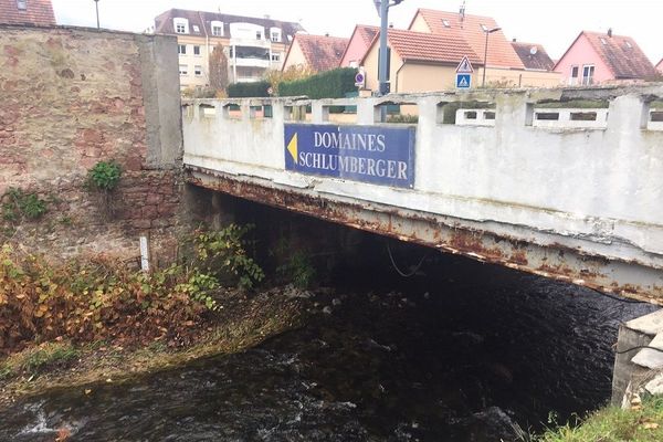 Fermé à la circulation, l'un des ponts de Guebwiller doit être détruit.