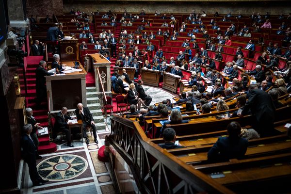 Une séance de questions au gouvernement à l'Assemblée nationale (Paris), le 22 novembre 2022.