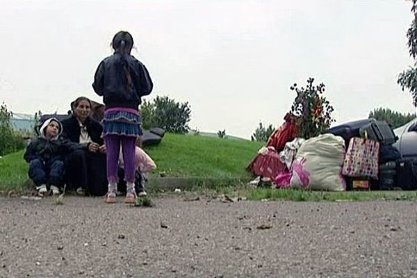 Une famille à Roms a été expulsée ce matin au Havre.