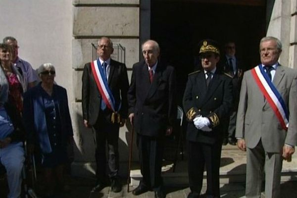 Louis Pétraz est l'un des derniers survivants de la Libération de Chambéry.