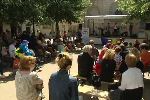 Les associations s'étaient installées au parc de la Pépinière à Nancy.