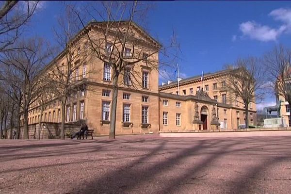 Le Palais de Justice de Metz.