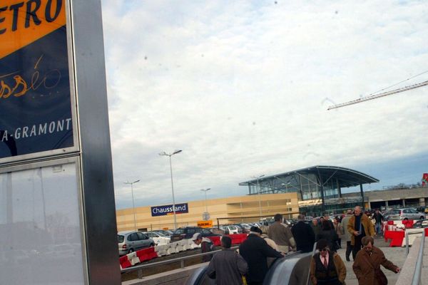 C'est sur le parking du métro Gramont à Balma que s'est déroulée l'agression