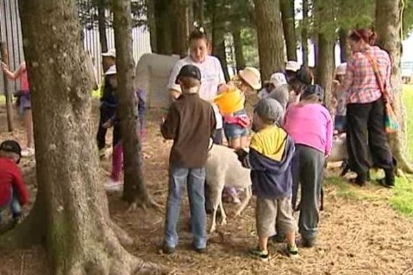 Découvrir la ferme et ses odeurs, nourrir et approcher les animaux. Une grande nouveauté pour ces enfants de 4 à 9 ans venus passer une ou deux semaines au vert à Besse. Certains goûtent aux vacances pour la première fois. 