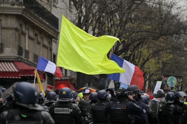 Le dispositif policier a été renforcé ce samedi pour éviter tout débordement.