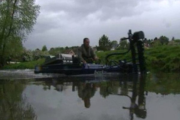 le bateau faucadeur d'Abbeville