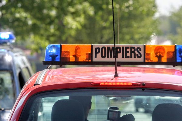 Les pompiers sont intervenus vers 20h00 sur les lieux de l'accident