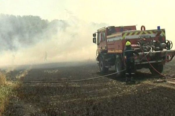 Les sapeurs-pompiers de l'Oise en pleine action  