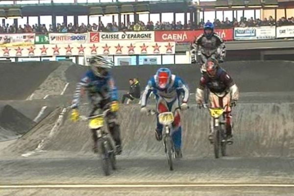 La Race est l'épreuve phare du BMX indoor de Caen.