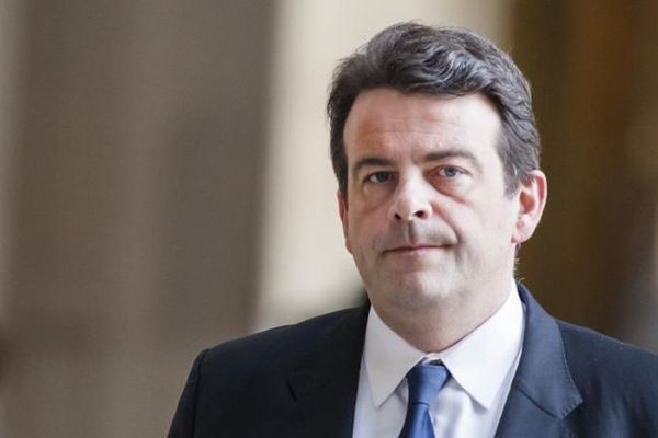 Le député Thierry Solère, le 18 février 2015, à l'Assemblée nationale, à Paris.