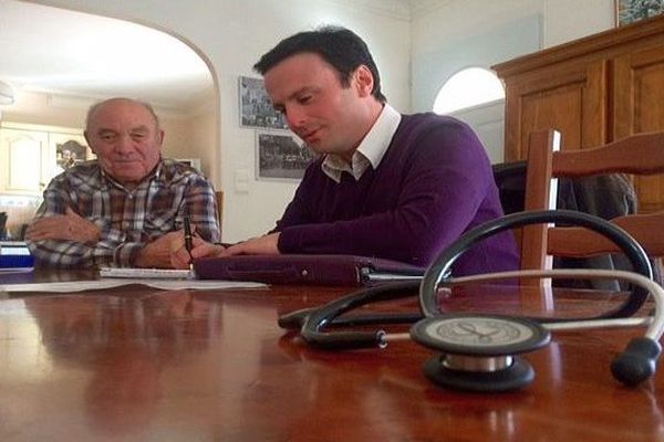 Quillan (Aude) - les médecins généralistes de la Haute-Vallée de l'Aude font la grève des gardes - 4 janvier 2017.