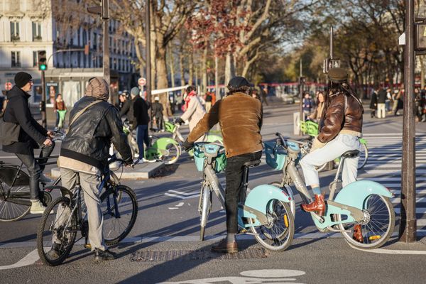 Plusieurs axes de la capitale ont été repensés pour l'aménagement des vélos.