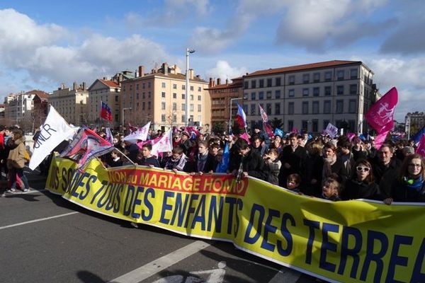 Une manifestation avait déjà été organisée en 2014 à Lyon