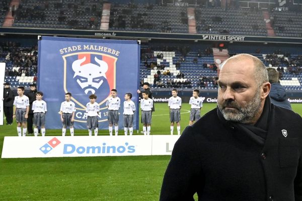 Photo d'archive, 19è journée de Ligue2 Caen-Clermont