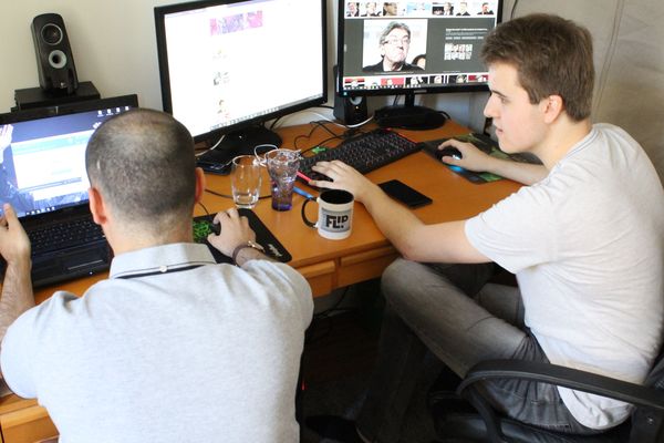 Quentin Mitard et Thomas Renaud, deux membres fondateurs de Breakflip.