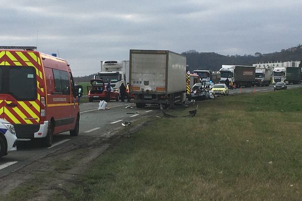 Le choc a été très violent.