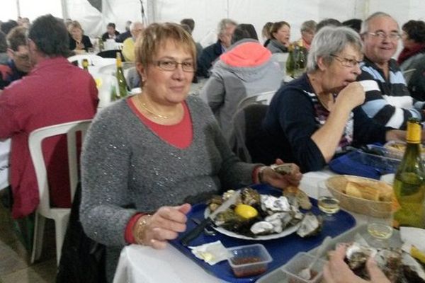 Dégustation d'huîtres à Sardent