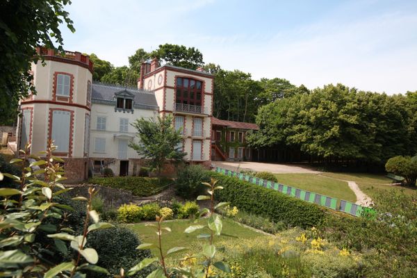 L'ancienne demeure d'Emile Zola photographiée en 2017. Elle était encore en travaux.