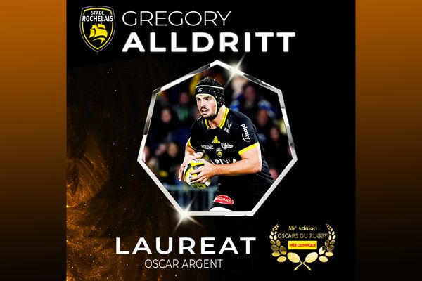 Grégory Alldritt a remporté l'Oscar Argent