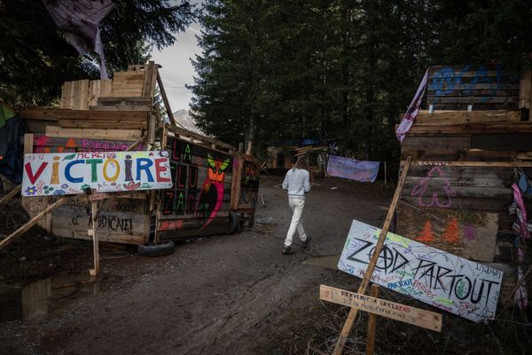 Des opposants au projet avaient occupé les lieux pendant près d'un mois en septembre 2021, sur la commune de La Clusaz (Haute-Savoie).