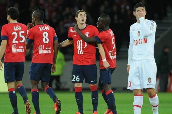 Roux buteur deux fois pour le LOSC ce dimanche face à Monaco.